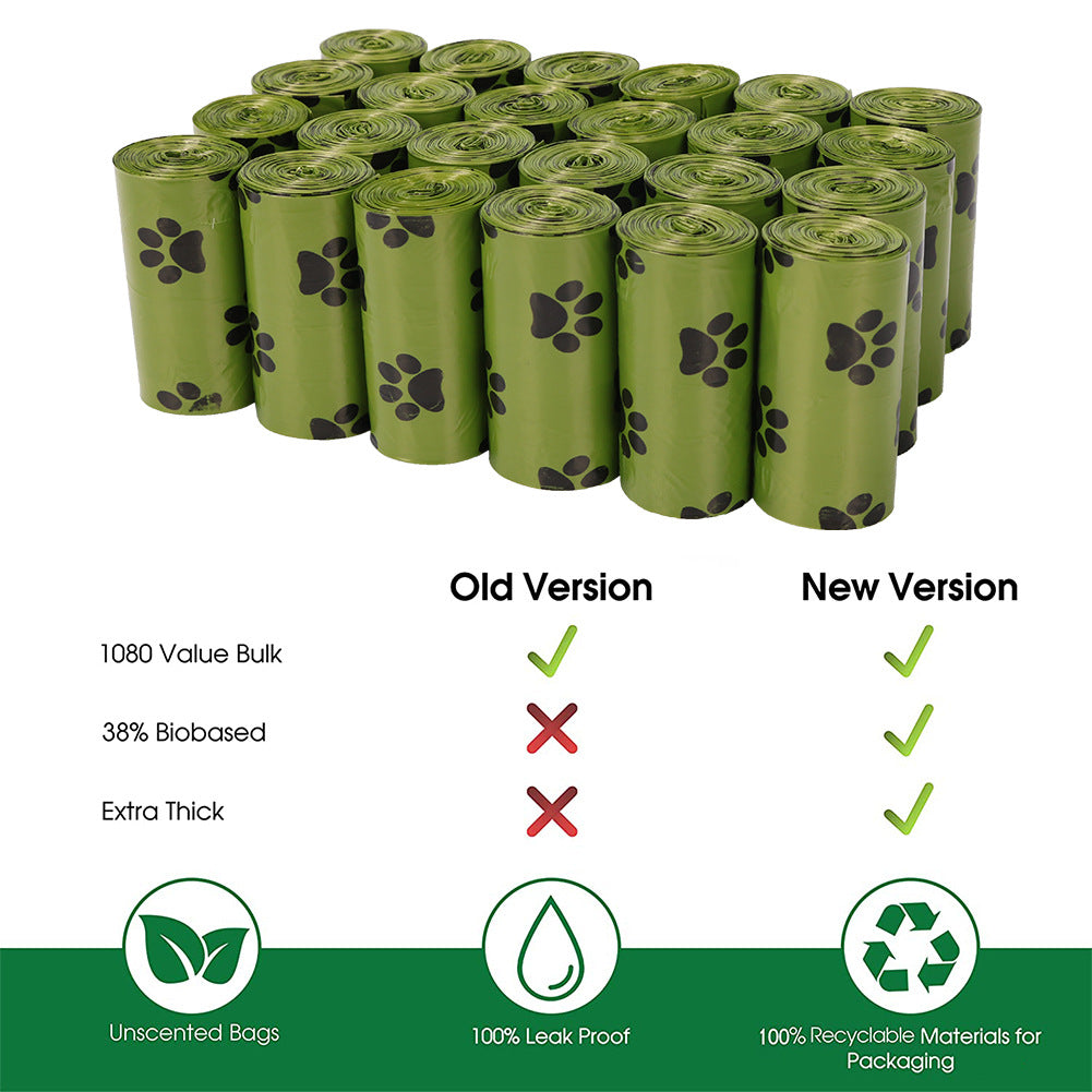 Non-core Pet Garbage Bag 1 5 Silk Epi Biodegradable Shit Picking Bag - view 4