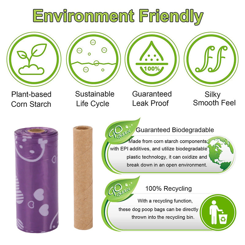 Factory Direct Supply Epi Degradable Poop Bag Dog Outing Poop Bag - view 3