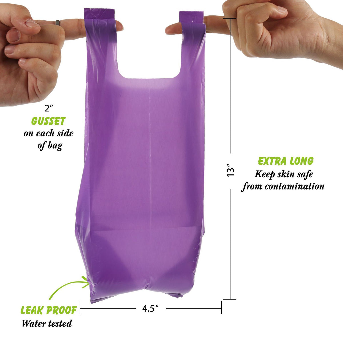 Thickened Pet Garbage Bag Degradable Feces Picking Bag Rolled Vessel - view 4