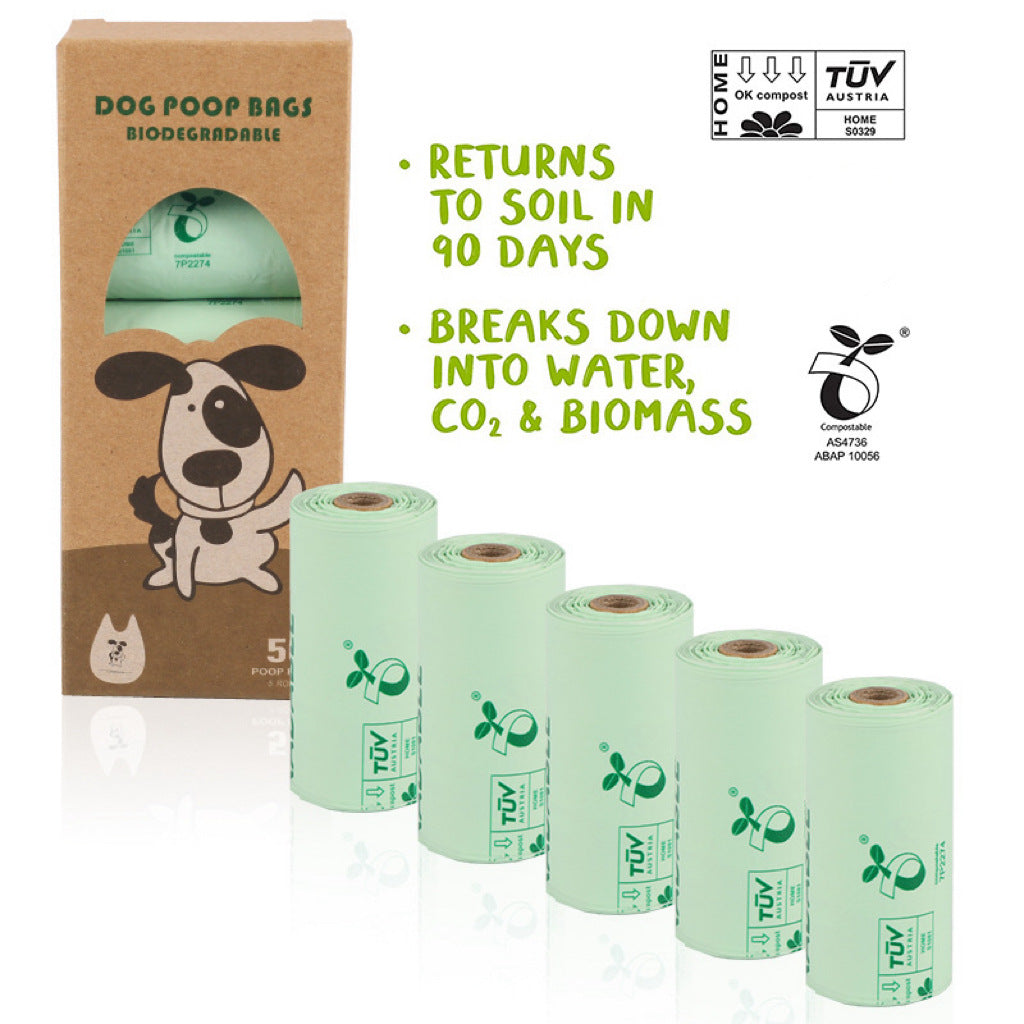 10 Rolls Vest Bag Pet Poop Bag Pet Waste Bags Dog Dung Bag Pet Bag - view 1
