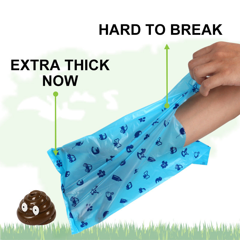 Amazon Pet Garbage Bag Biodegradable Vest Bag Pet Poop Bag Vest Style - view 4