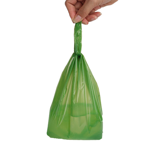 1 5 Silk Biodegradable Rolled Vest-style Pet Poop Bag Dog Epi Poop - view 2