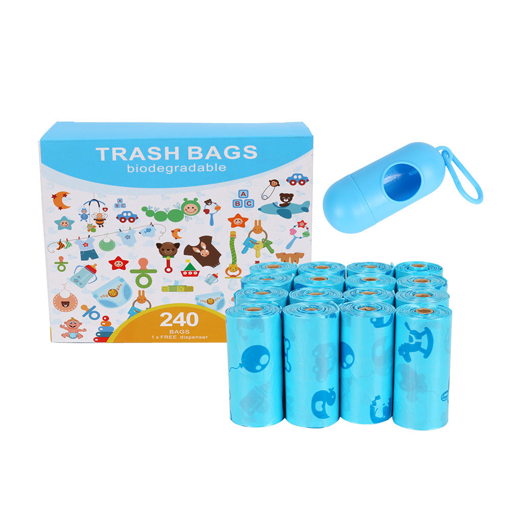 Degradable Baby Diaper Bag Vest-type Thickened Watertight Diaper - 16 Volumes + Points
