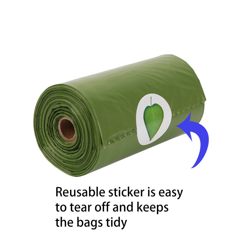 Degradable Pet Garbage Bag Amazon Dog Poop Bag Dog Poop Bag Thickened - view 3