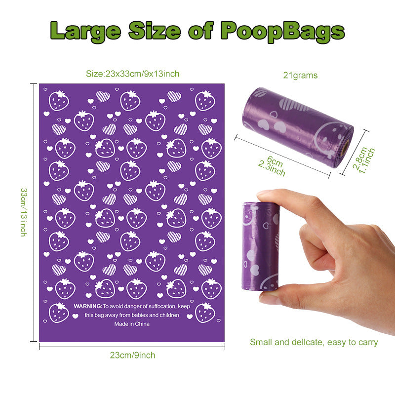 Cross-border Degradable Pet Stool Bag Disposable Shit Bag Epi - view 3