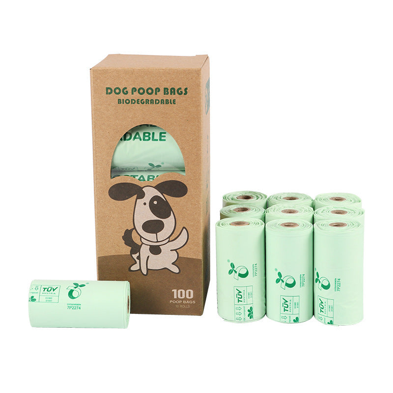10 Rolls Vest Bag Pet Poop Bag Pet Waste Bags Dog Dung Bag Pet Bag - 10 Rolls